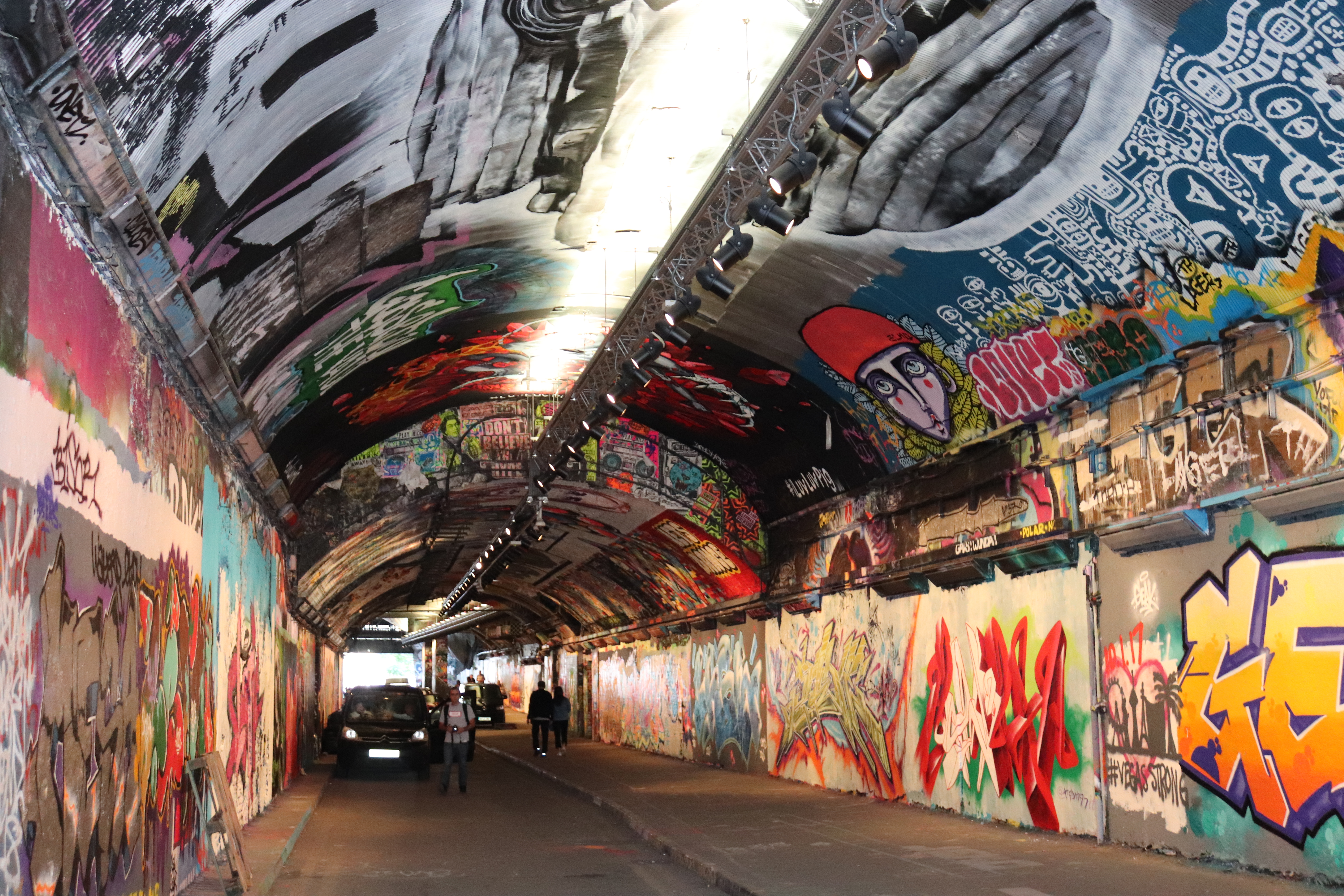 Graffiti, street art, London, Banksy, Waterloo, Lambeth, tunnel , City