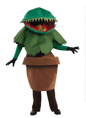 Venus Fly Trap Costume - best worst Halloween costumes