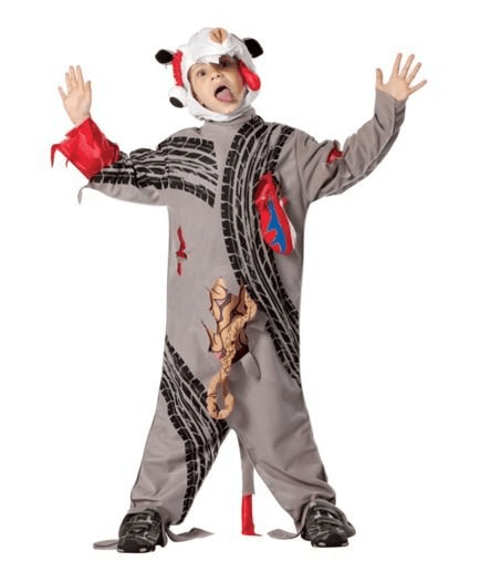 Roadkill fancy dress costume sold by Rasta Imposta. Best worst Halloween costumes 2018